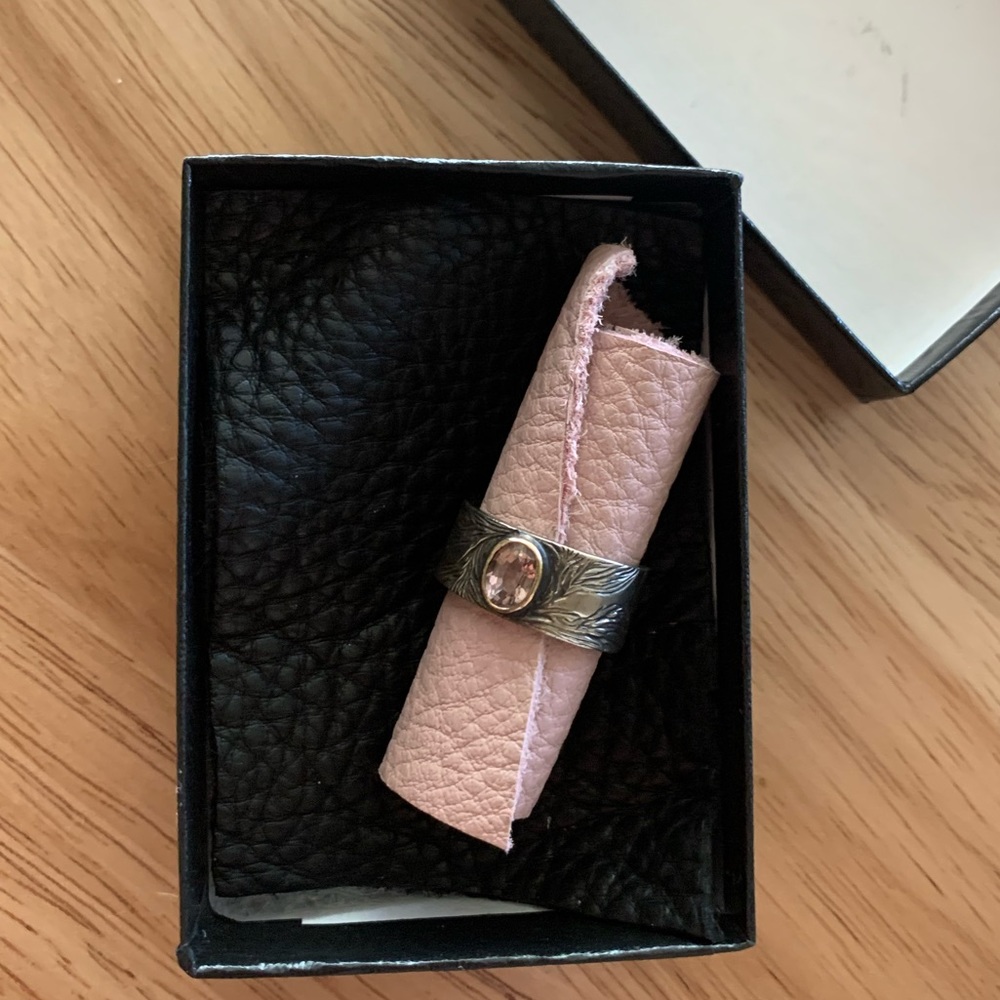 Amethyst Handmade Custom Ring